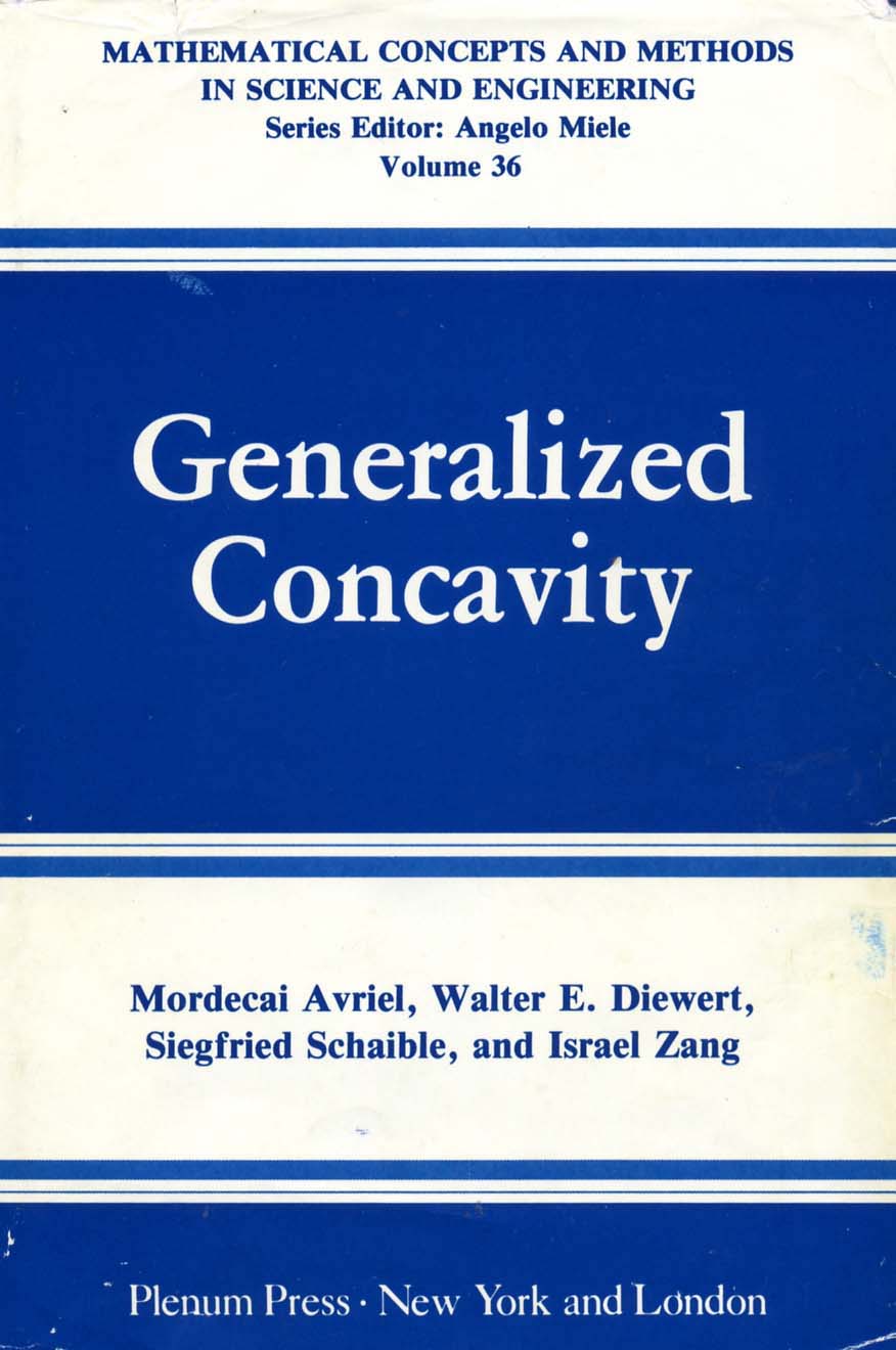 Read more about the article Generalized Concavity